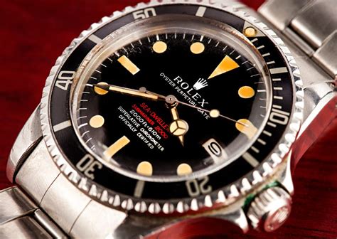 rolex double red submariner